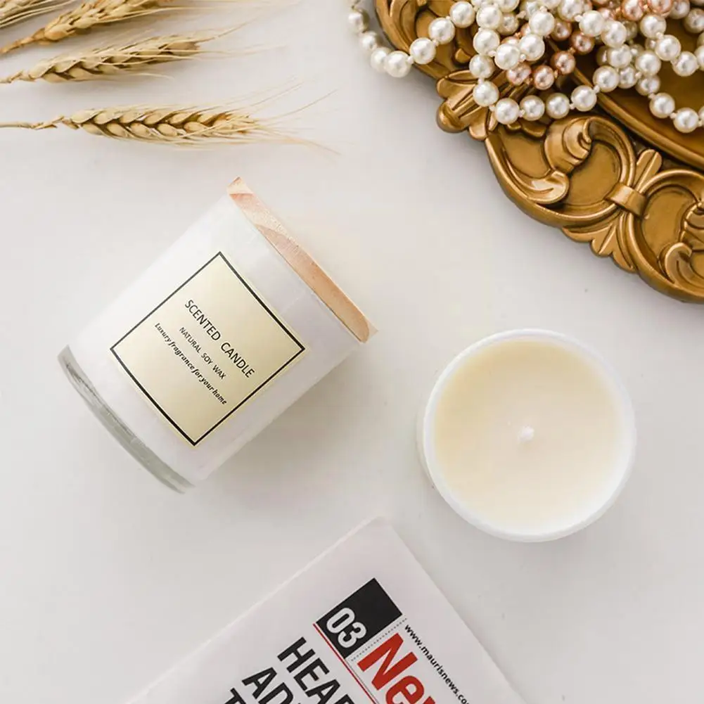 Ароматизированная свеча изысканная ароматерапевтическая настольный праздник