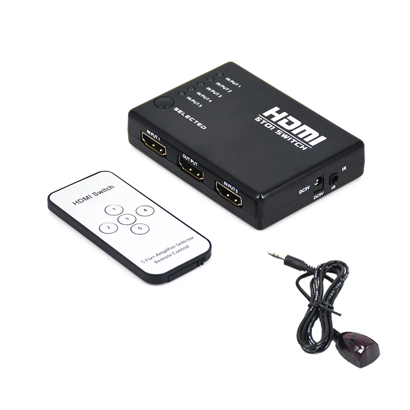 3 Port Smart HDMI-compatible Switch Three HDMI Signal Input Switch HDMI signal output 3 cut 1 video switcher