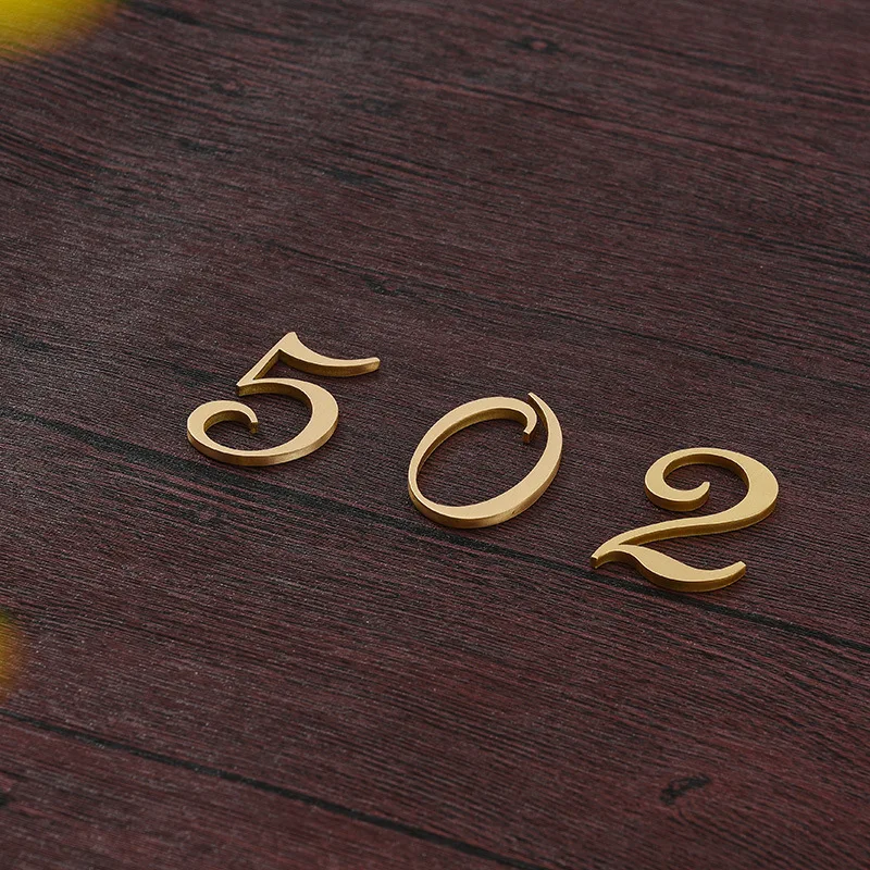 Латунная табличка размером 50 мм для двери в ретро стиле декоративная отеле дома