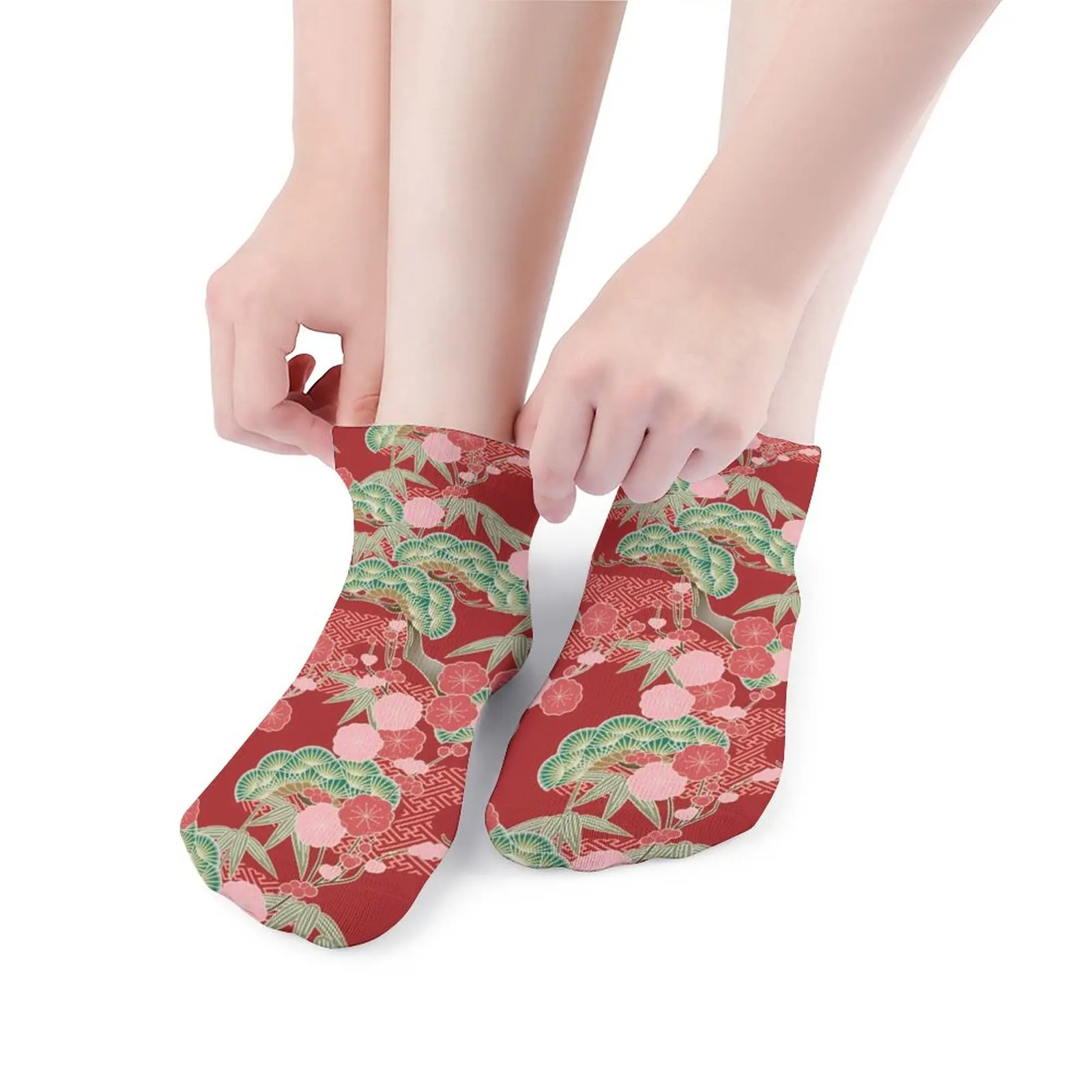 

Ukiyo E Socks Female Winter Socks Non-Slip Photo Large Chemical Fiber Colorful Socks