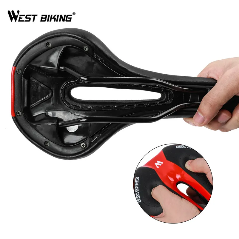 

LIETU Bike Saddle Mountain Road Soft Padded Saddle Outdoor Seat Comfort Cycle Bicycle PV Leather Cushion Saddles Bike Seat