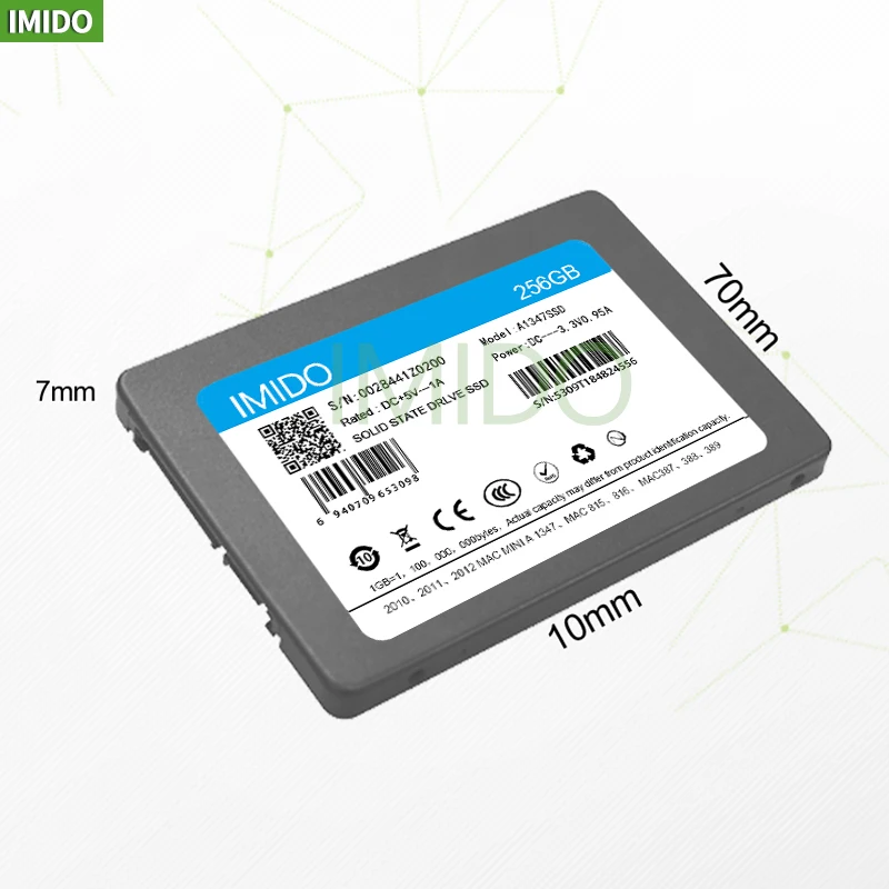 Новый 128 ГБ 256 512 SSD для Mac 2012 Mini A1347 с Plus конвертер плюс инструмент добавить второй
