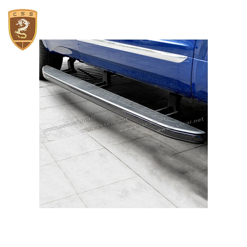 Стайлинг автомобиля Электрический порог из углеродного волокна для двери Bentley W12