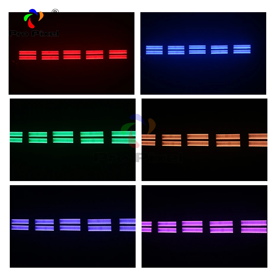Стробоскопический светильник для диджея 2 в 1 освещение дискотеки и бара RGB 3