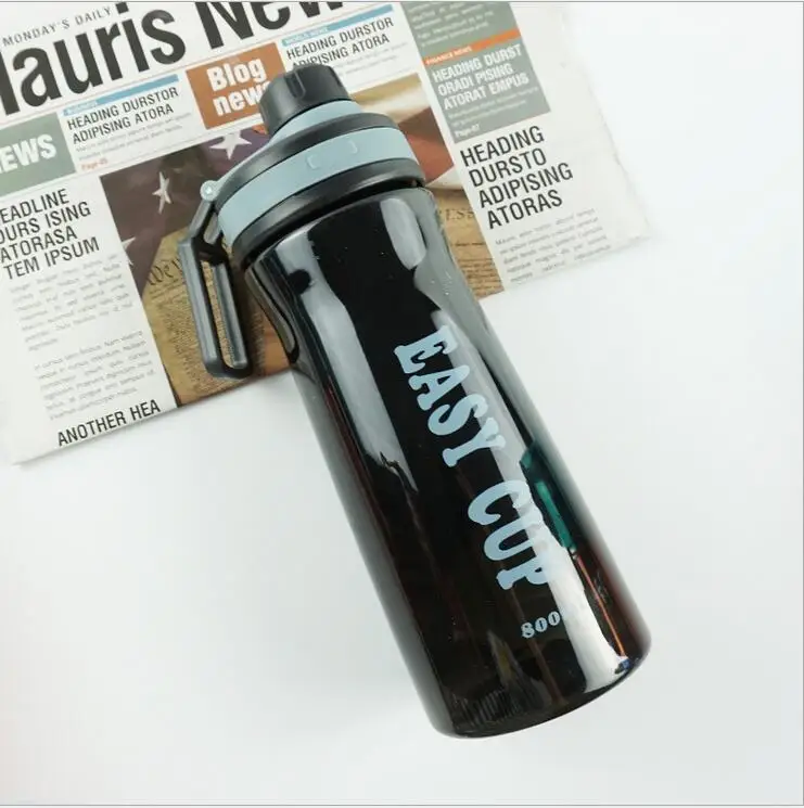 ZOUNICH Water Bottle Sport Protein Shaker Outdoor Travel Portable Leakproof Tritan Plastic Large Capacity Drink BPA Free | Дом и сад