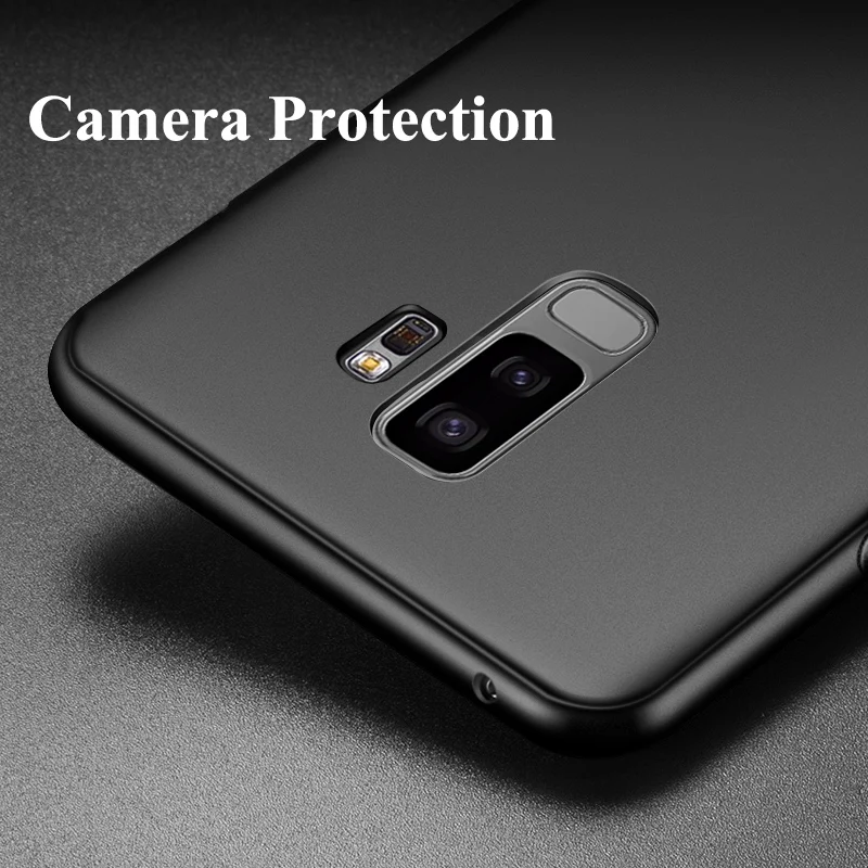 UPaitou Case for Samsung Galaxy S10 e Lite S9 S8 Plus Note 10 Pro 9 8 Soft Silicone Matte Ultra Thin Cover Note10 |