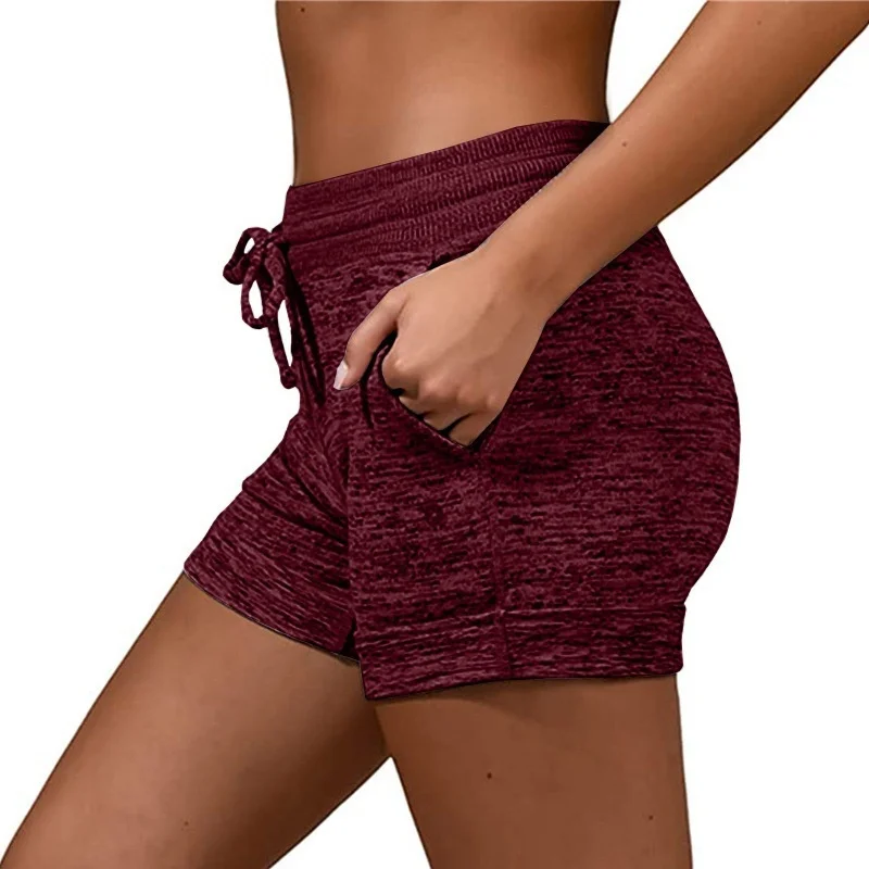 

New Women Short Pant Casual Lady All-match Loose Solid Soft Cotton Summer Leisure Female Workout Waistband Oversized Shorts