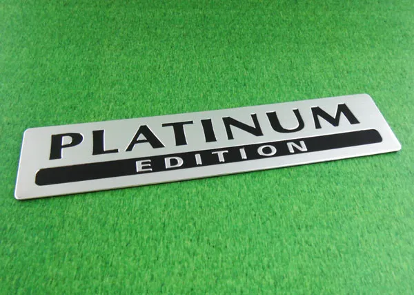 Алюминиевая серия PLATINUM для специальной лимитированной эмблемы Pathfinder стикер