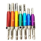 Самоцентрирующиеся инструменты для деревообработки, 7 шт., перфоратор Для петель, сверла для бытовых петель, спиральное сверло, инструменты для столярных работ по металлу