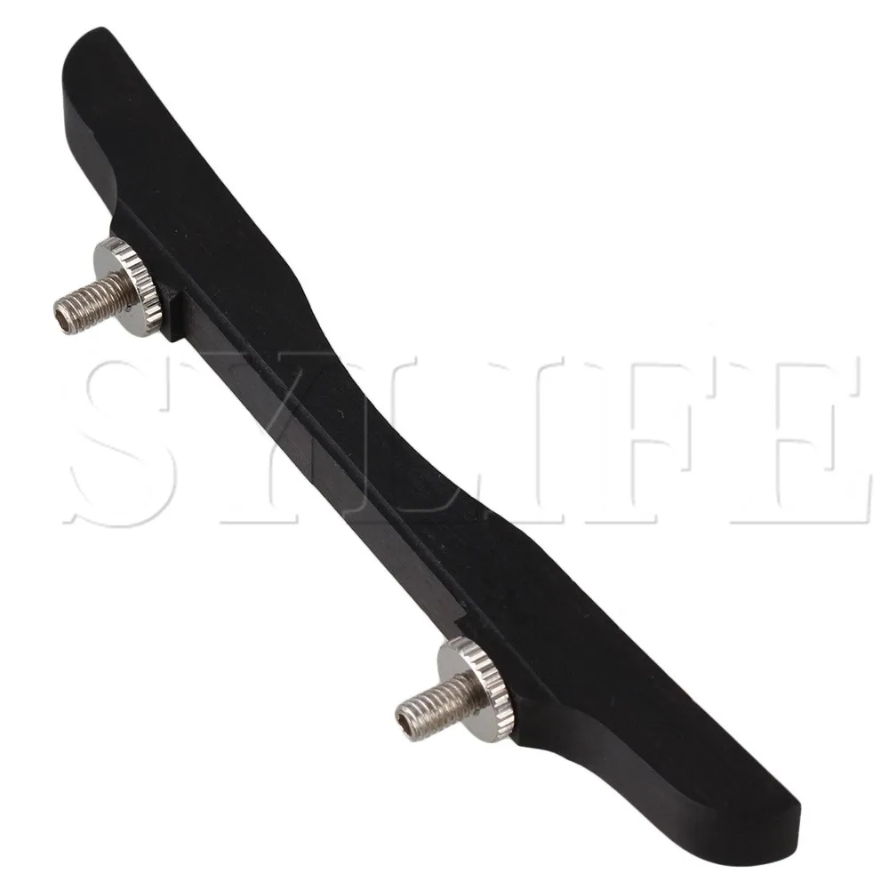 Черный Бридж для мандолины с регулируемой высотой и усилением резонанса из