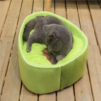 dog house cat house warm cushion bed cute kitten bed kennel avocado shape comfortable sleeping bag kennel sofa