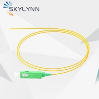 50 pcsbag 0 5m1m1 5m2m length scapc single mode g657a1 tight buffer 0 9mm fiber optic pigtails with lszh jacket