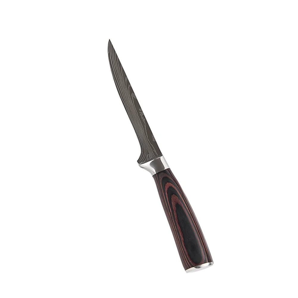 

Boning Knife Sharp Fillet Knife High Carbon Stainless Steel Flexible Kitchen Knife for Meat Fish Poultry Chicken with Ergonomic