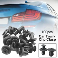 100pcs car door panel trunk rear bumper clip clasp fastener for hyundais elantra