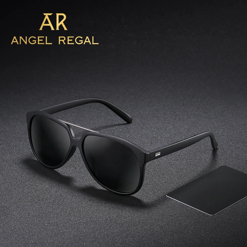 

DESIGN Men Women Classic Retro Rivet Polarized Sunglasses Lighter Design Square Frame 100% UV Protection