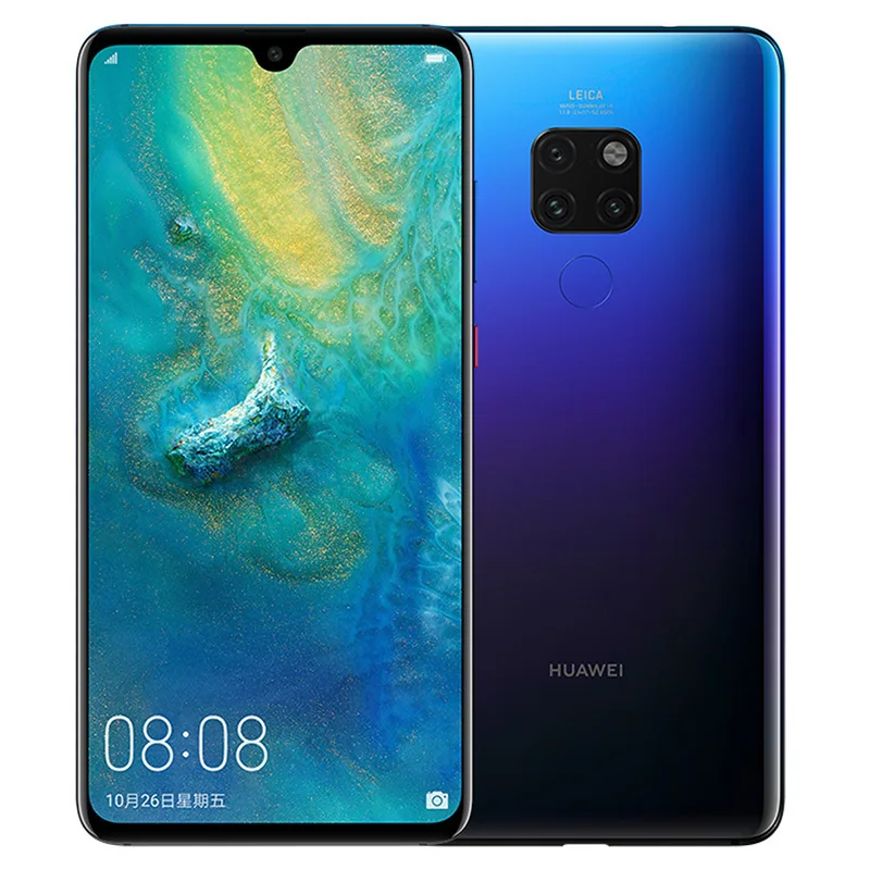 Оригинальный HuaWei Mate 20 4 аппарат не привязан к оператору сотовой связи мобильный