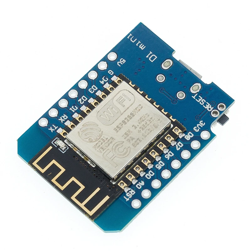 D1 Mini NodeMcu 4M байты Lua WIFI Интернет вещей макетная плата на основе ESP8266 WeMos 10 шт. |