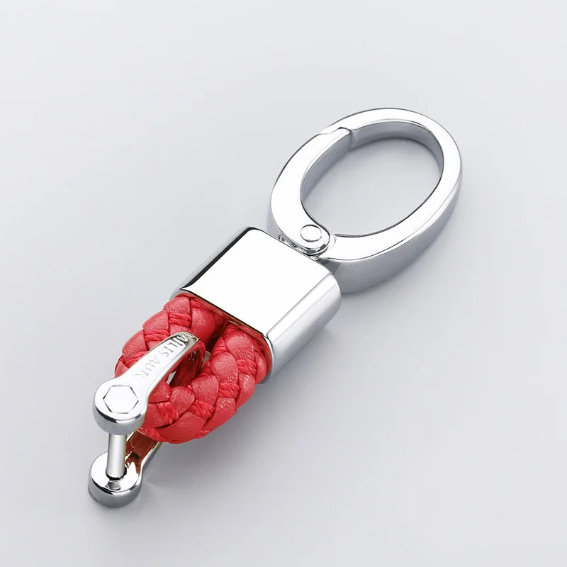 Red keychain Pcmos ТПУ чехол для ключей автомобиля держатель для Mercedes Benz GLA200/C/S/E/GLC/GLK/CLA/ML/GLE/W204/W251/W463/W176 защитный чехол - Название цвета: Red keychain