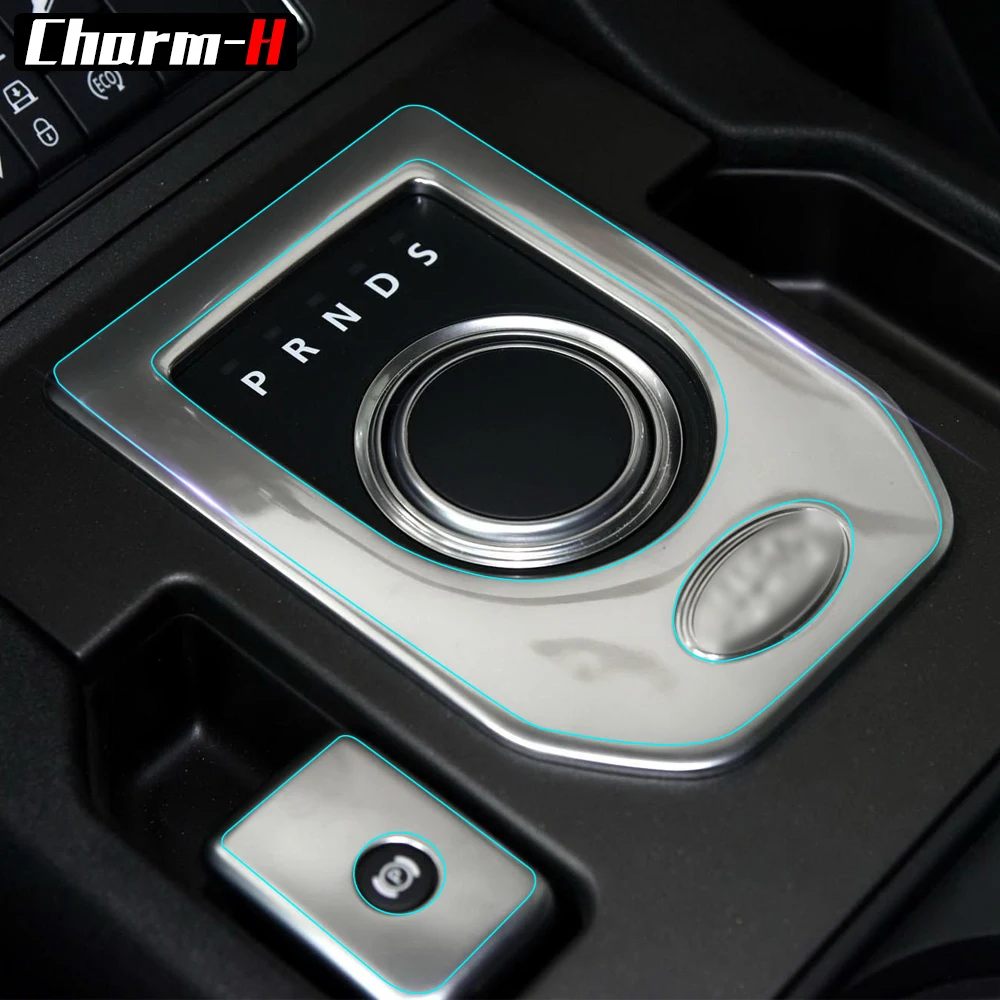 

Внутренние Невидимые защитные наклейки из ТПУ для Land Rover Discovery 4 LR4 CD, защита панели переключения передач