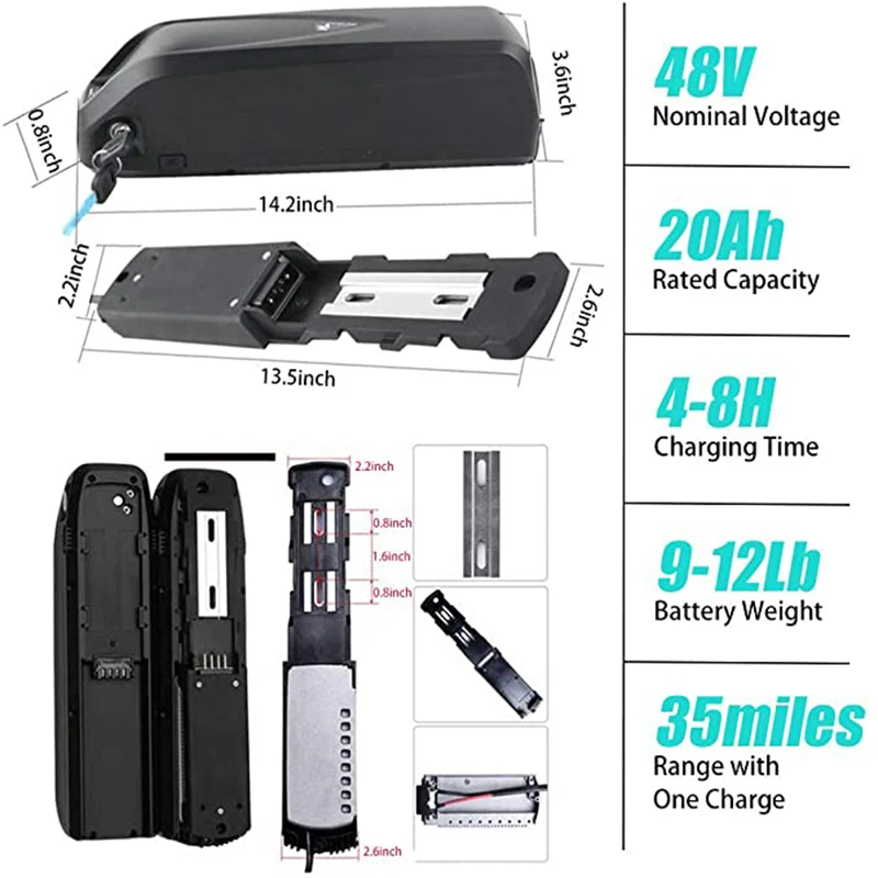 Online Elektrische Fahrrad Bike Conversion Kit 1000W Abnehmbare 26