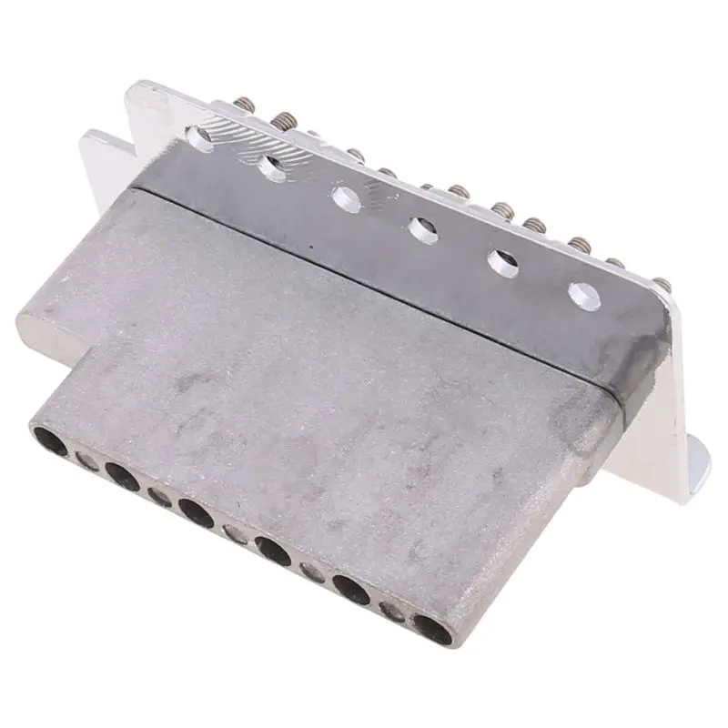 

1 Set 6String Flat Saddle Single Tremolo Bridge System for Electric Guitar CORF