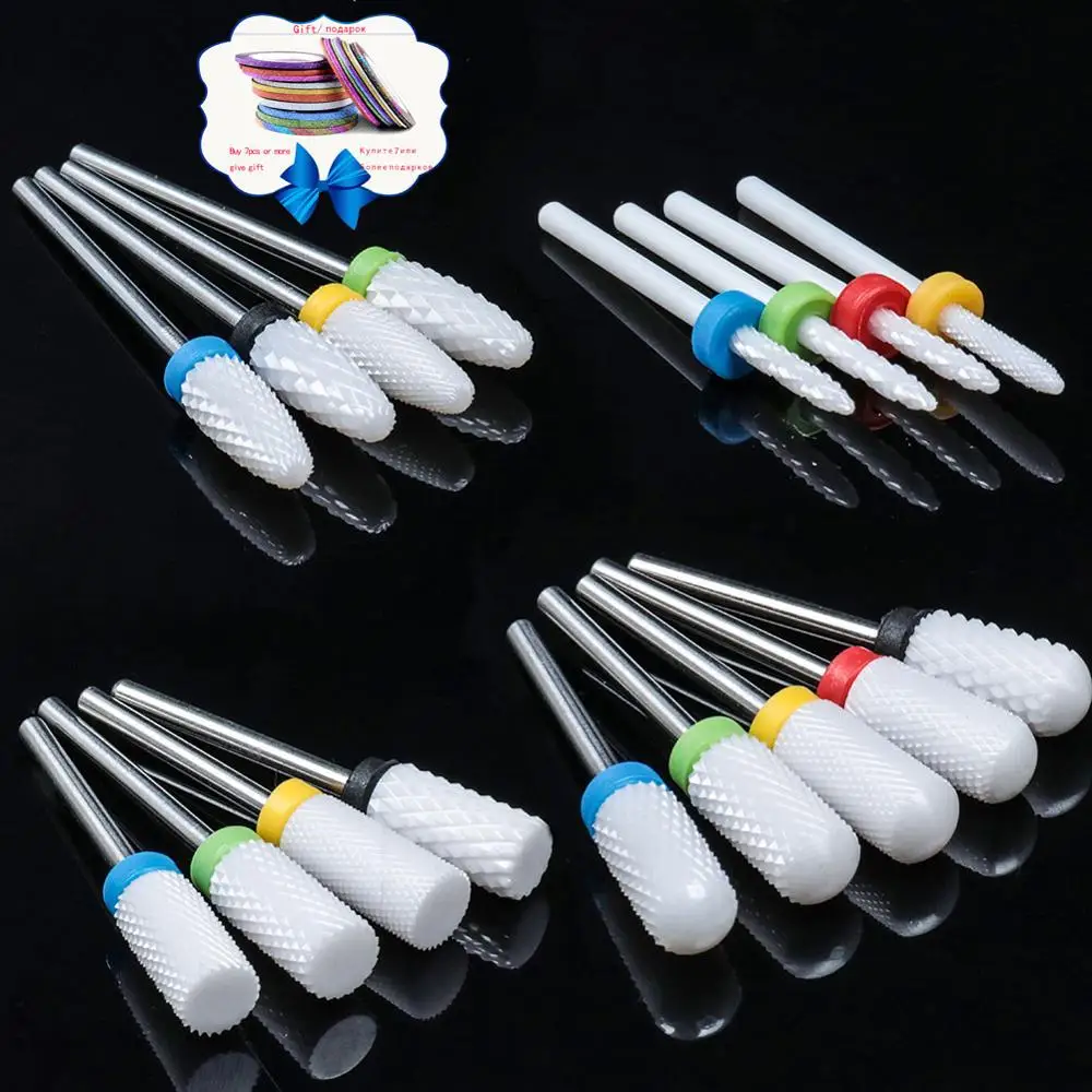 Керамические фрезерные твердосплавные фрезы для ногтей маникюрный станок