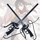 Реквизит для костюма атака на Титанов 2 шт.компл., меч Микаса Аккермана, косплей ривамика левимика, имитация меча из фильма, оружие