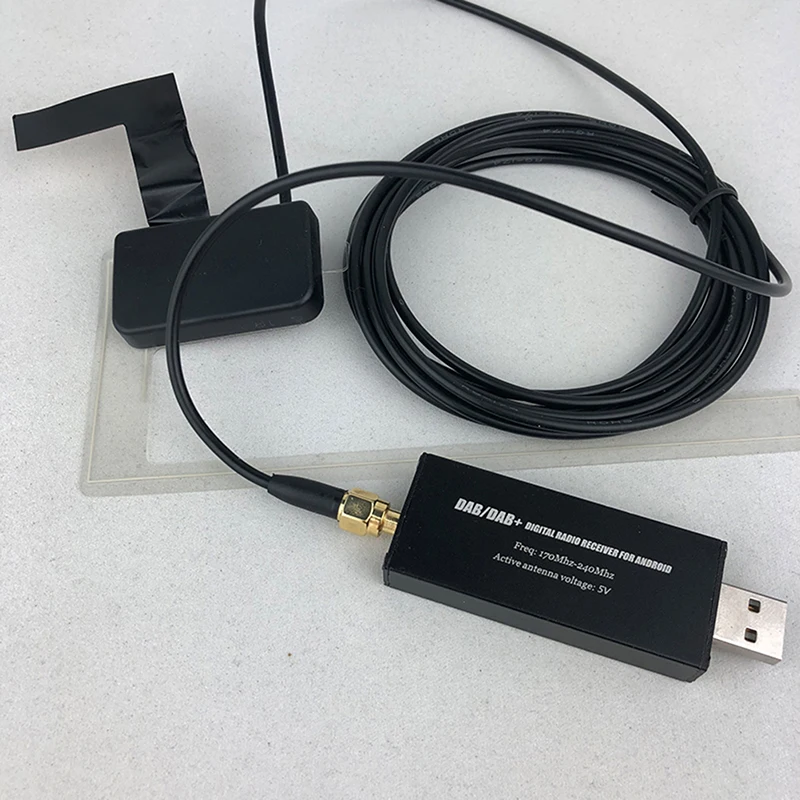Автомобильный внешний DAB + цифровой аудио РАДИОВЕЩАТЕЛЬНЫЙ радиоприемник тюнер с