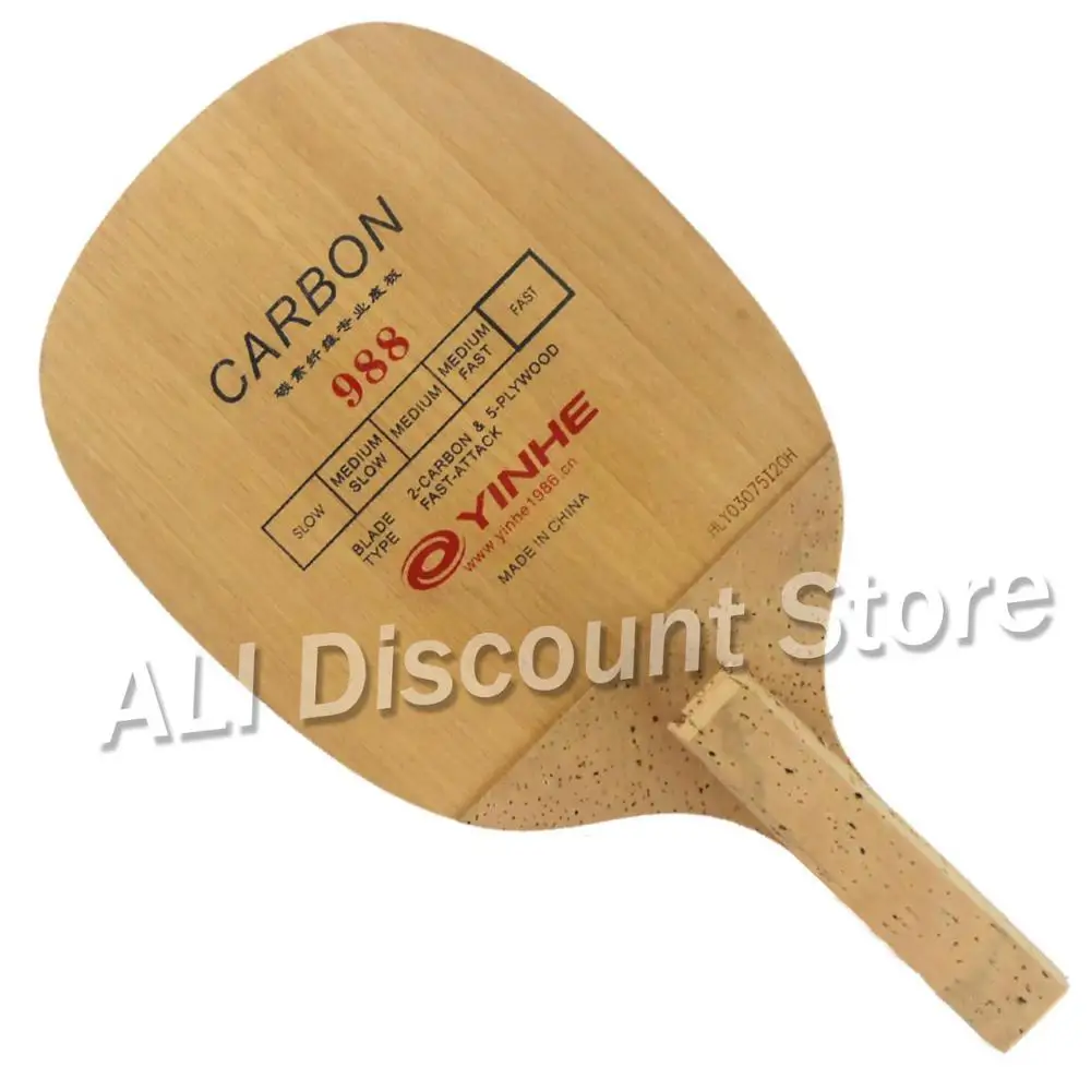 

Galaxy Milky Way Yinhe 988 Carbon Fast-Attack Table Tennis Blade Japanese penhold for PingPong Racket