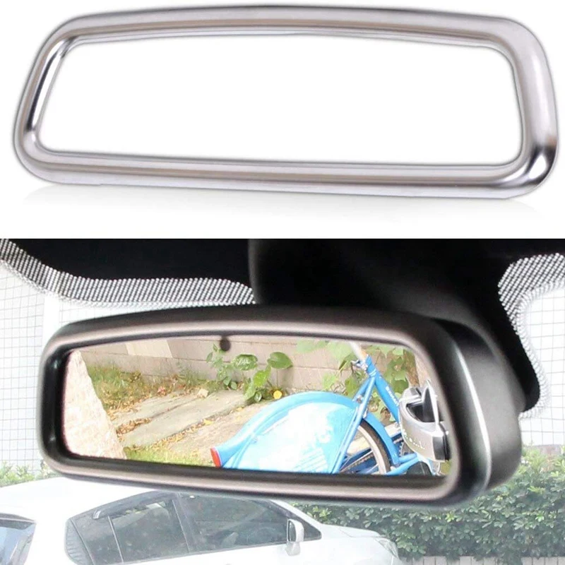 Chrome Interior Rear View Mirror Cover Trim Mouldings for Volvo XC60 V60 S40 S60 2009-2015 | Автомобили и мотоциклы