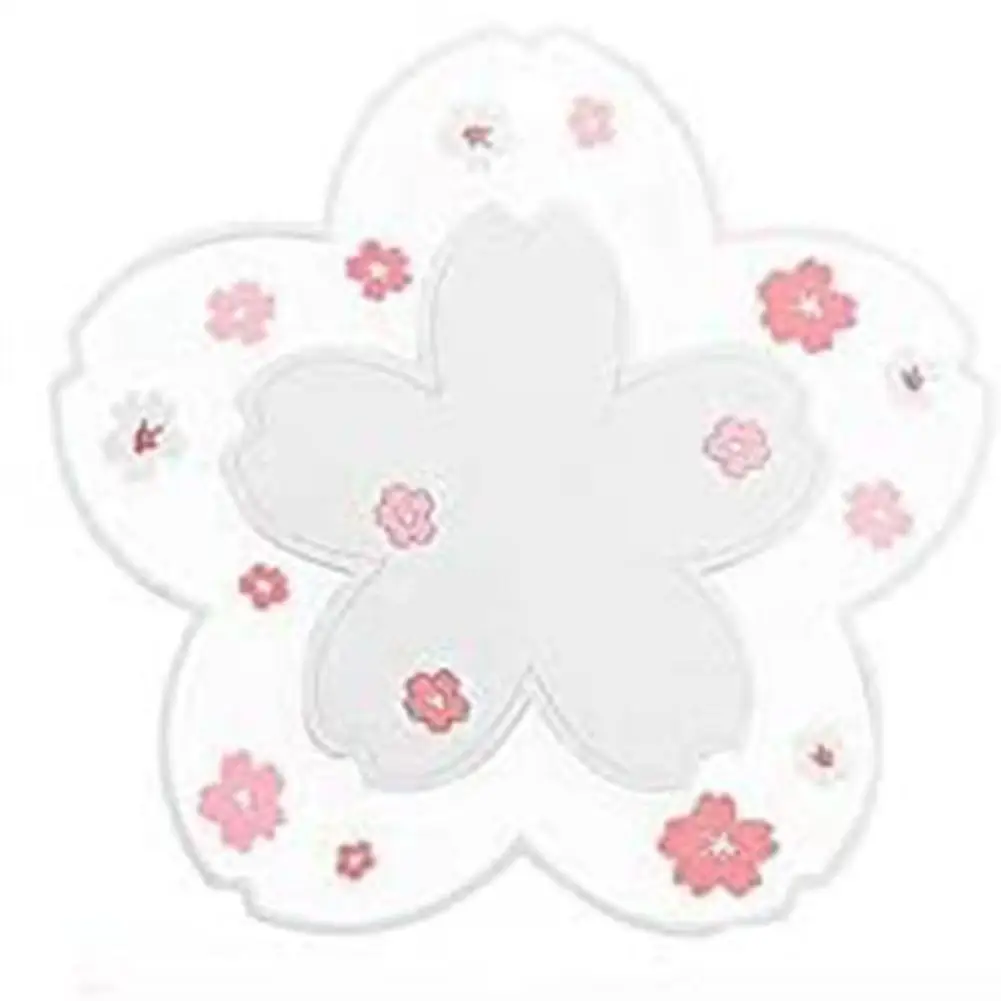 

1pc Japan Style Cherry Blossom Heat Insulation Table Mat Family Office Anti-skid Tea Cup Milk Mug Coffee Cup Coaster