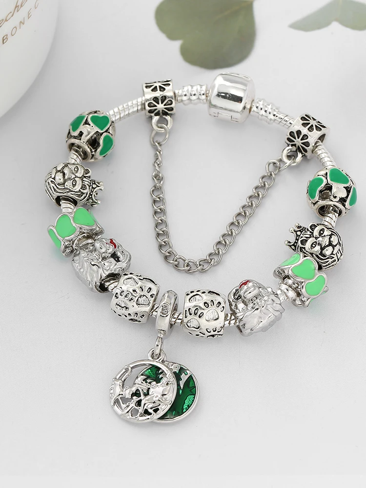 Модный браслет с шармами &quotКороль джунглей&quot браслеты оригинальным львом