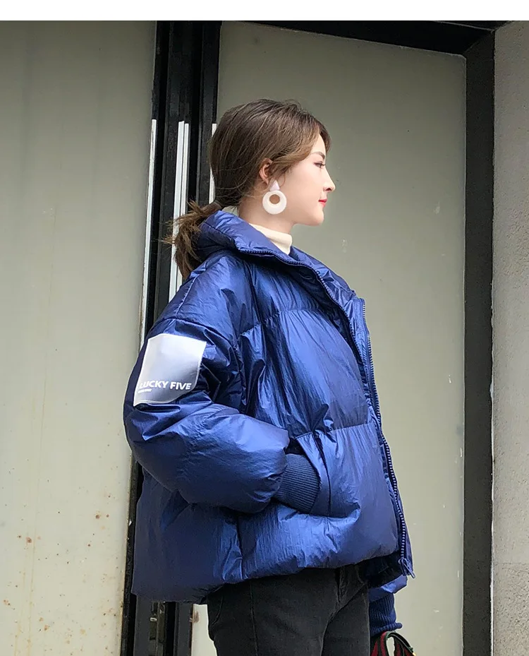 Новинка года; яркое утепленное пальто для лица; модное женское платье в Корейском стиле с белым утиным пухом; одно Сменное платье для волос