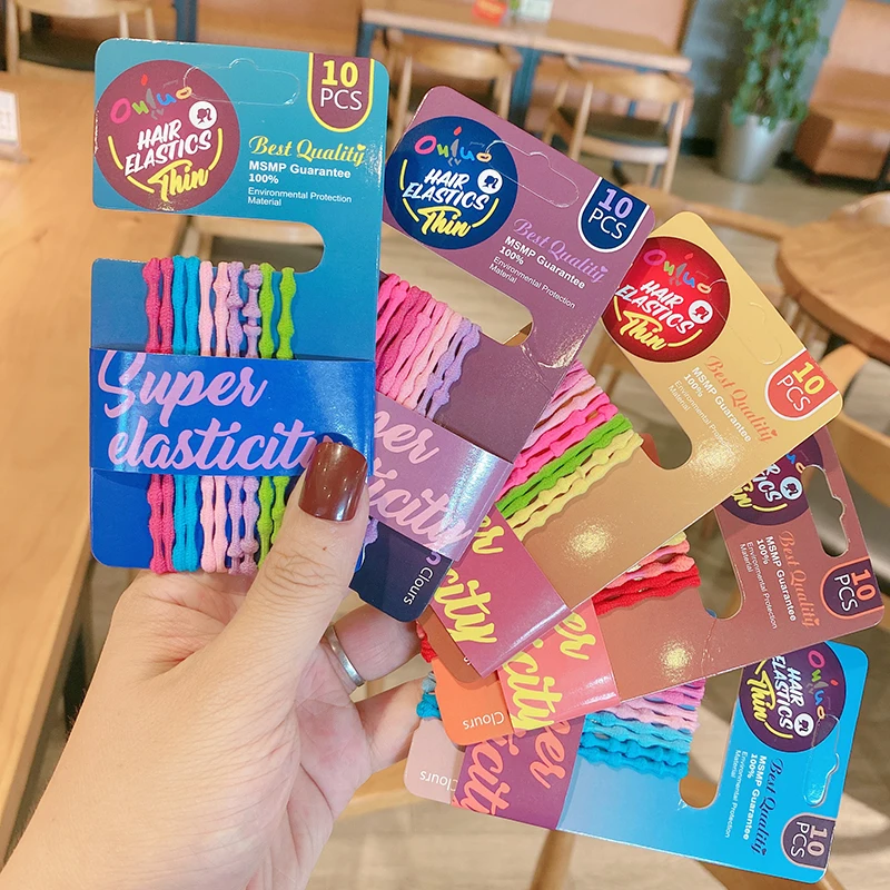Резинки для волос Детские эластичные 10 шт./упаковка 5/4 см | Аксессуары одежды