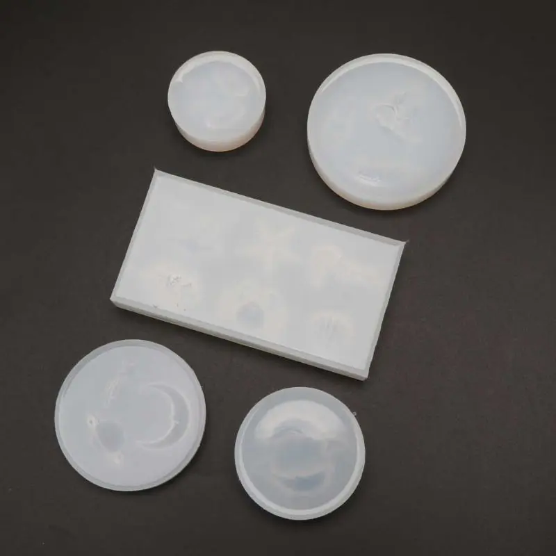 Силиконовая форма для подвески в виде Луны звезды морской ракушки краба лодки