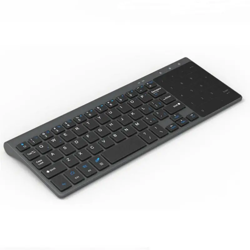 

Wireless Computer Keyboard 2.4GHz Touchpad Number Pad Supply No Battery