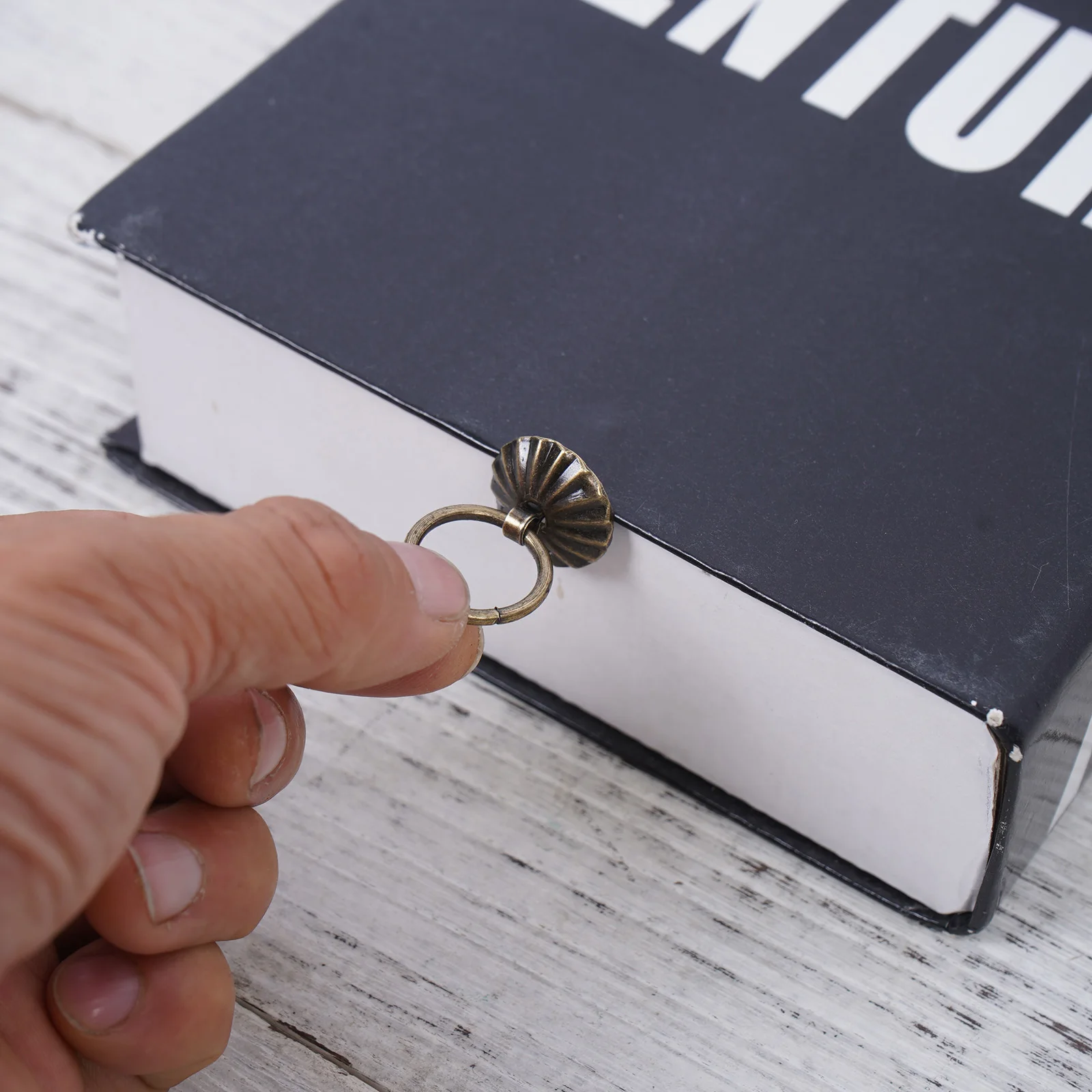 50 шт. винтажные застежки из сплава с вытяжными кольцами мини-ручки для шкатулки