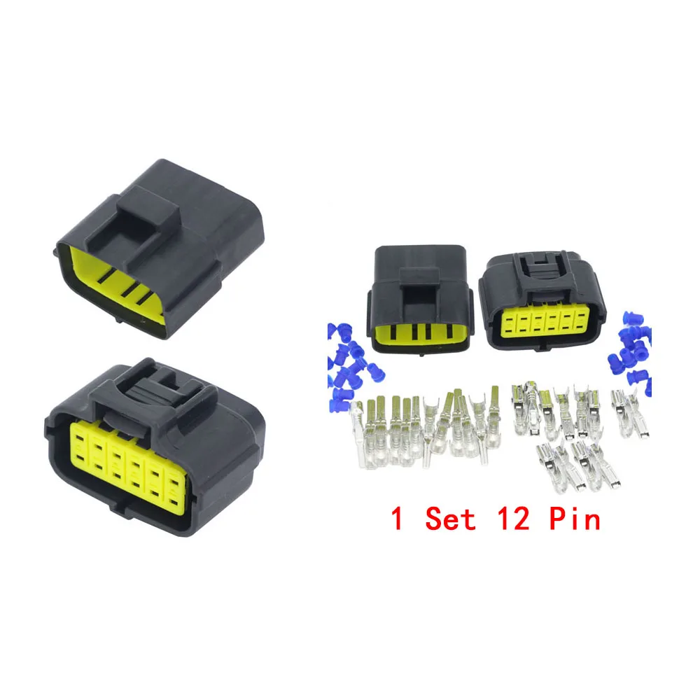 1 комплект AMP Denso 1,8 мм-(1/2/3/4/6/8/10/12/16Pin) серии разъем водонепроницаемый электрический провод разъем кислородный датчик Автомобильный разъем