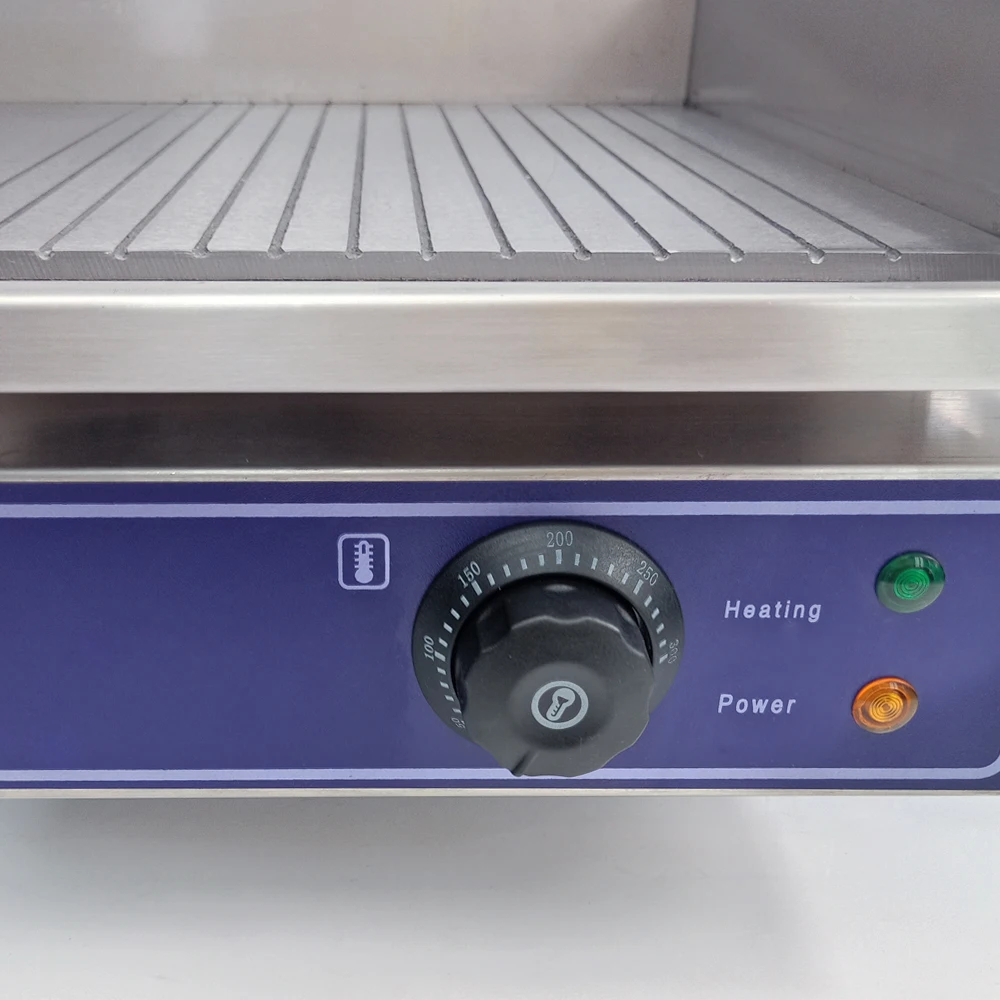 Лучшая цена полуплоская Коммерческая электрическая сковорода жаркая плита