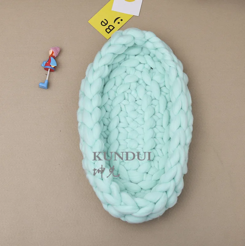 

Newborn sleeping bag handmade children's photography props woven sleeping bag sleeping bag new born