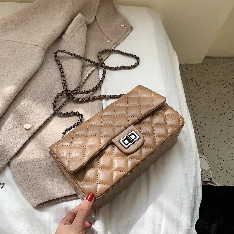 kaqi small Зимние сумки через плечо для женщин роскошные сумки женские сумки дизайнерские известный бренд Дамская Алмазная цепочка сумка на плечо - Цвет: kaqi small