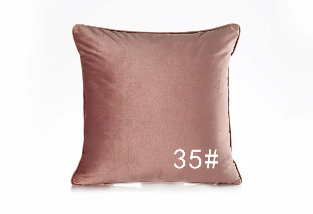 Бархатная плотная Подушка Крышка Переплета Чехол плюшевая подушка крышка спинки