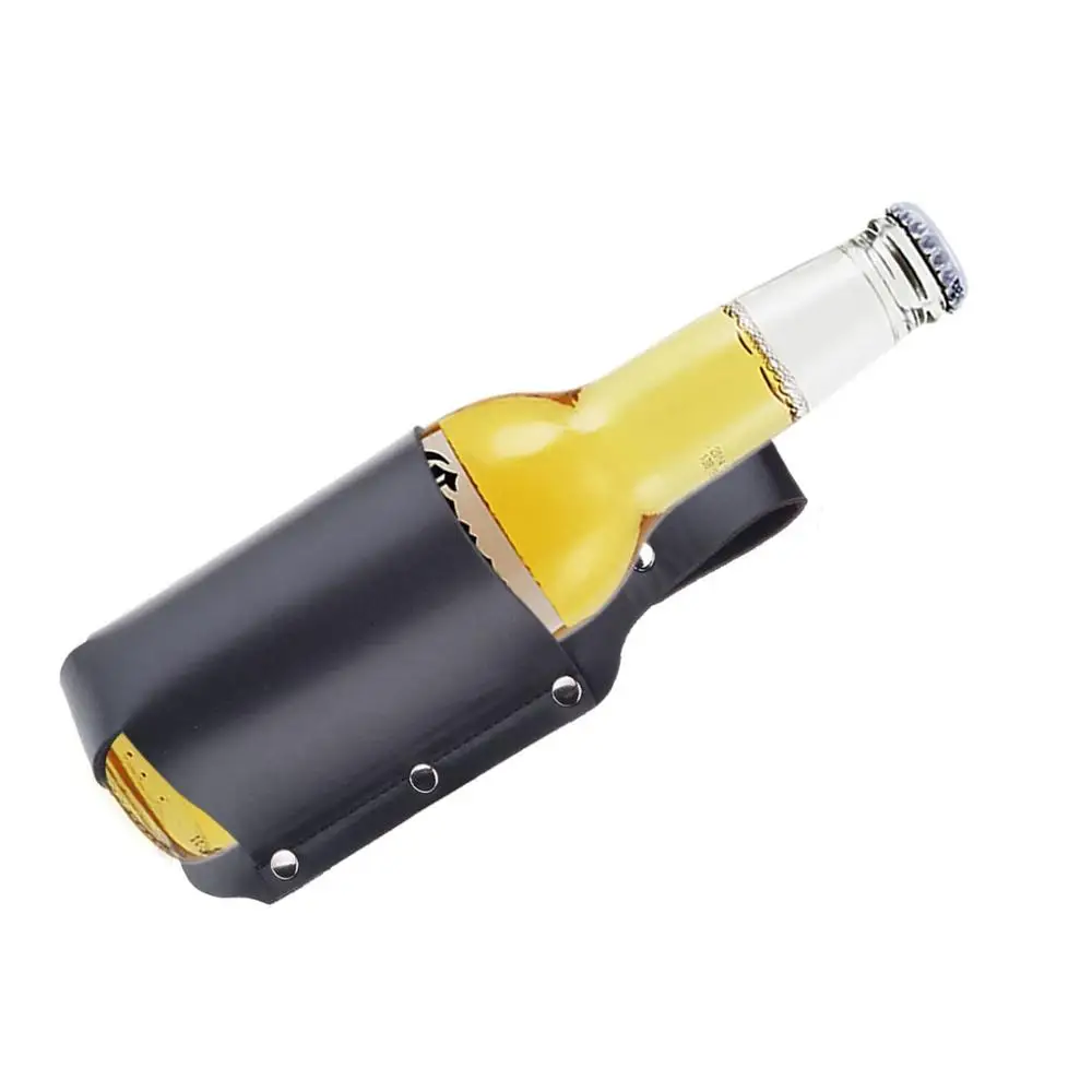 Кобура для пива на 12 унций из искусственной кожи мл держатель пивных банок