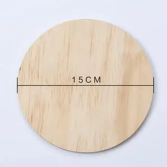 G Креативные DIY мозаичные материалы натуральные круглые бамбуковые деревянные подставки аксессуары ручной работы коврик для напитков домашний стол чайная подставка для кофейной чашки - Цвет: G
