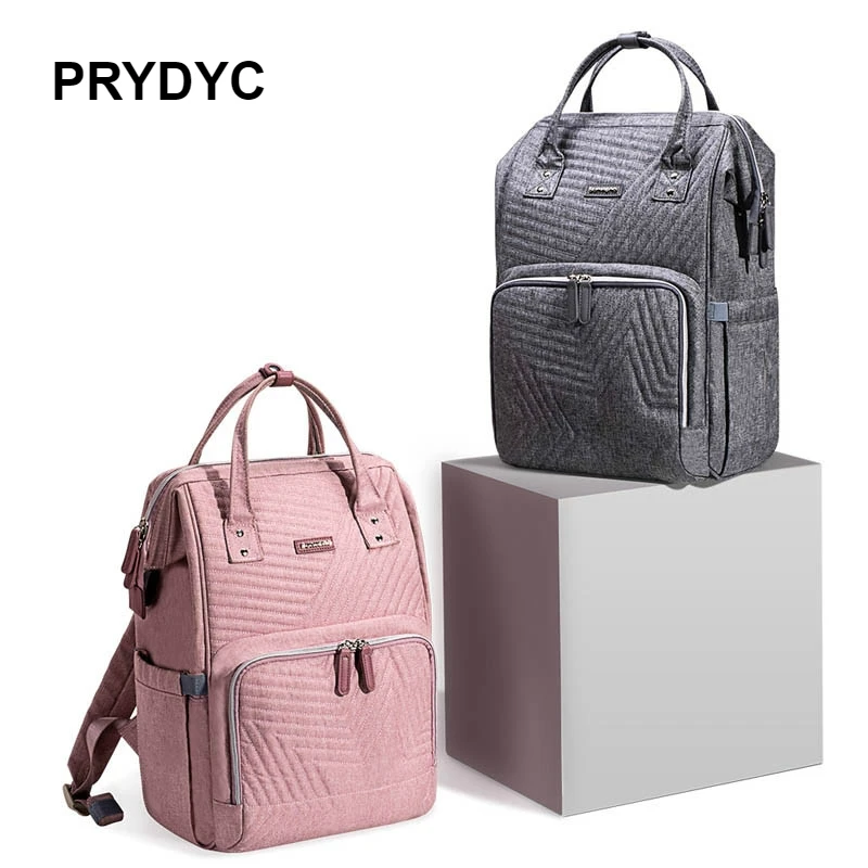 PRYDYC модная сумка для подгузников рюкзак стеганый большой мам Уход за ребенком