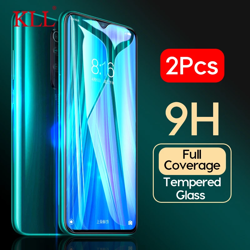 2 шт 2.5D полный Чехол, анти-синий светильник, закаленное стекло для Red mi Note 8 Pro 8 8A 7A Xiaomi mi 9 Pro 5G Lite Blask Shark 2 Pro mi A3