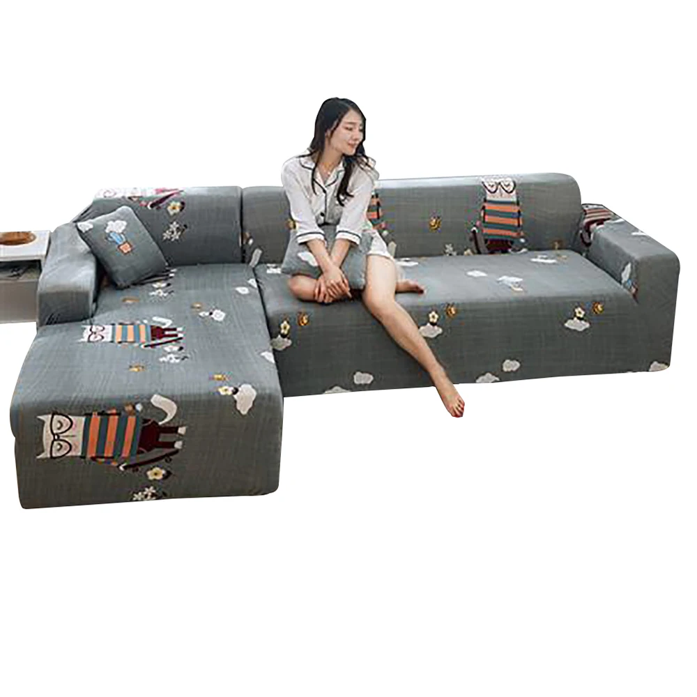 

Lychee Printed Elastic Sofa Cover Modern Polyester Stretch Couch Cover Slipcovers for Living Room 1/2/3/4 Seater