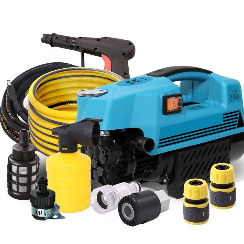 Ручная стиральная машина высокого давления 220 бар в кВт портативная Автомойка 8LPM