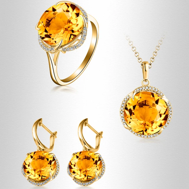 Pure Gold Earring - Diamond Trendy Jewelry 2