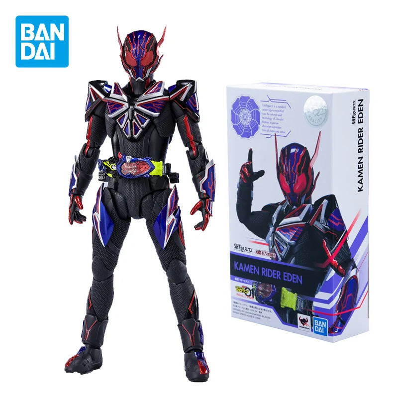 

Bandai Original Soul Limited SHF Anime Kamen Rider Zero-One Action Figures Masked Rider Eden Toys For Boys Christmas Gifts Model